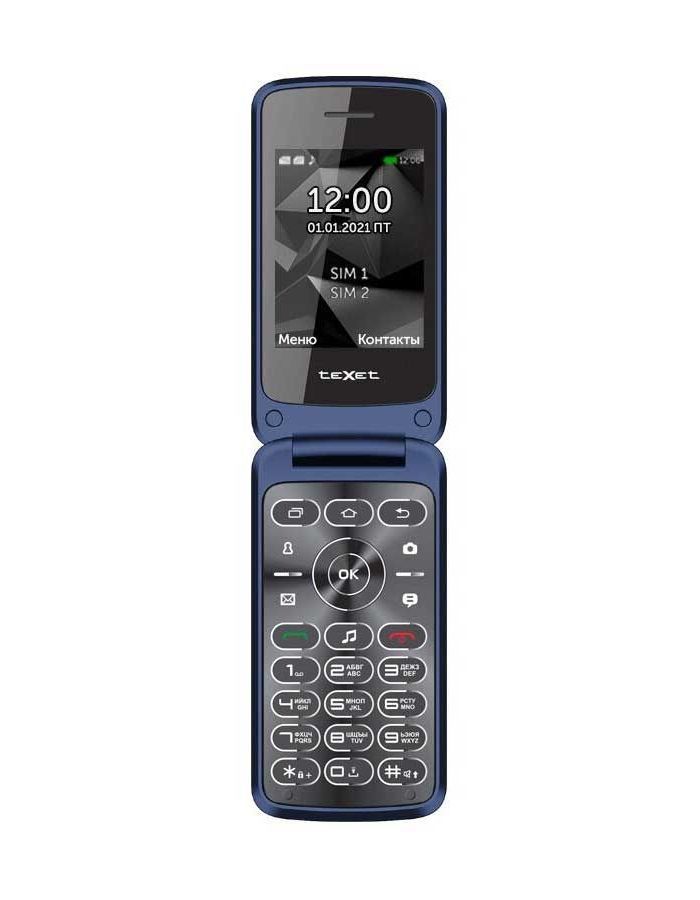 Мобильный телефон teXet TM-408 Blue мобильный телефон texet tm b 227 красный
