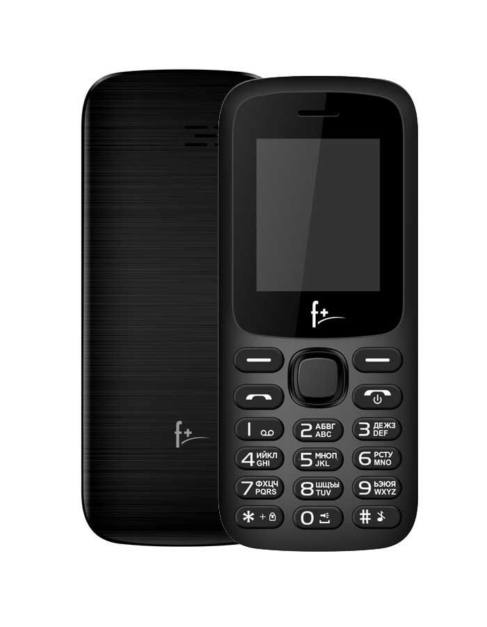 мобильный телефон f s350 light grey Мобильный телефон F+ F197 Black