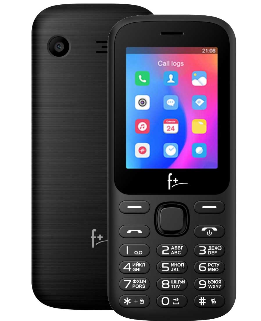 Мобильный телефон F+ F257 Black – купить в Москве | интернет-магазин  KotoFoto.ru