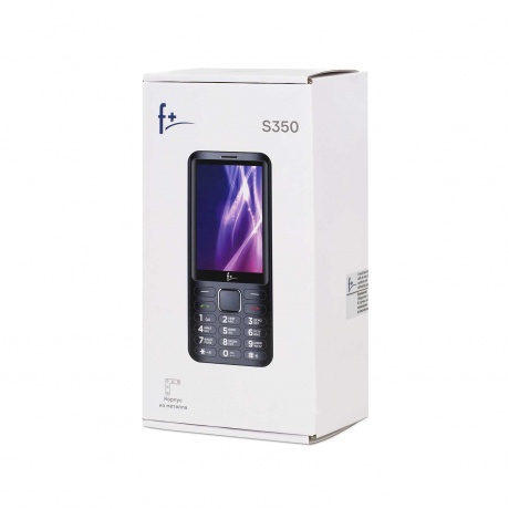 Мобильный телефон F+ S350 Dark Grey - фото 8