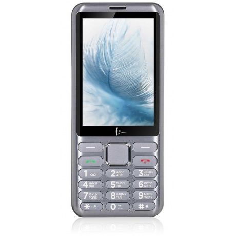 Мобильный телефон F+ S350 Light Grey - фото 2