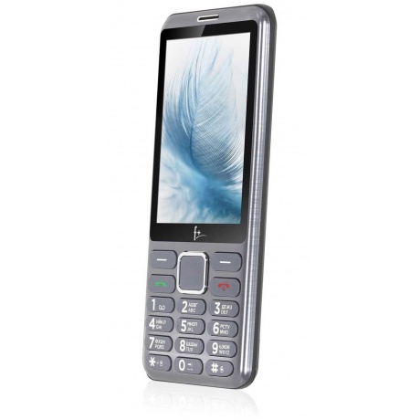 Мобильный телефон F+ S350 Light Grey - фото 4