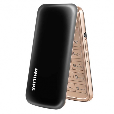 Мобильный телефон Philips Xenium E255 Black (E255 Black) - фото 1