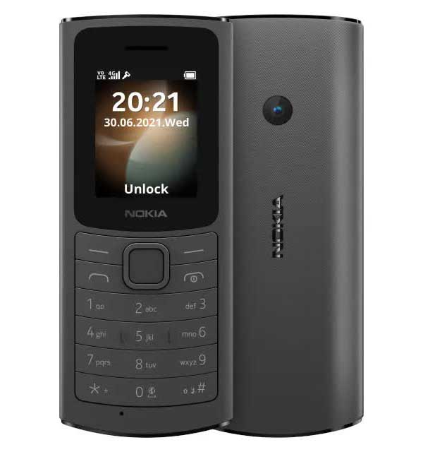 Мобильный телефон Nokia 110 DS 4G TA-1386 Black