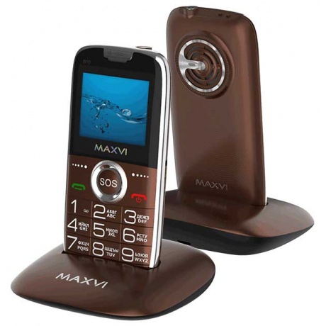 Мобильный телефон MAXVI B10 Chocolate - фото 1