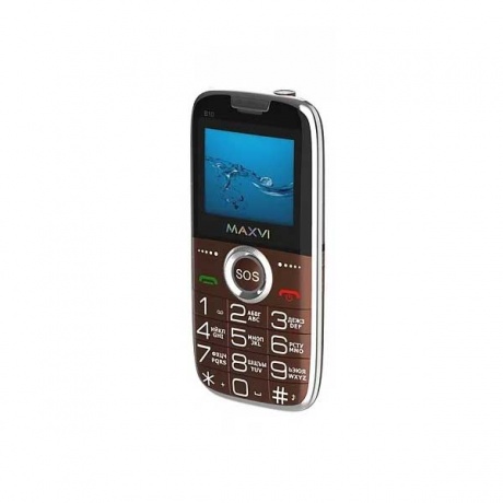 Мобильный телефон MAXVI B10 Chocolate - фото 8