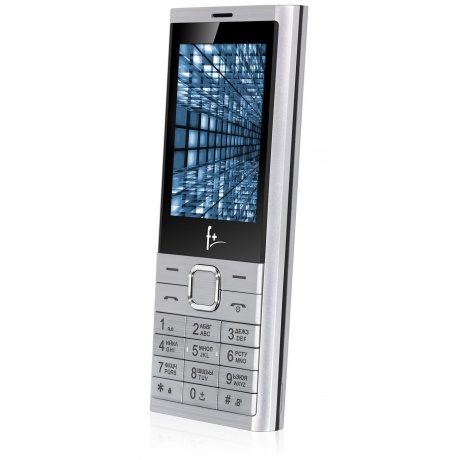 Мобильный телефон F+ B280 Silver - фото 4