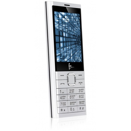 Мобильный телефон F+ B280 Silver - фото 5