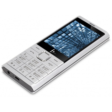 Мобильный телефон F+ B280 Silver - фото 6