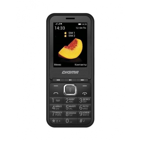 Мобильный телефон Digma LINX B241 32Mb серый - фото 2