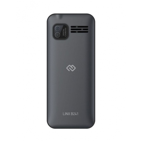 Мобильный телефон Digma LINX B241 32Mb серый - фото 3