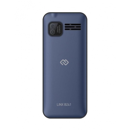 Мобильный телефон Digma LINX B241 32Mb темно-синий - фото 3