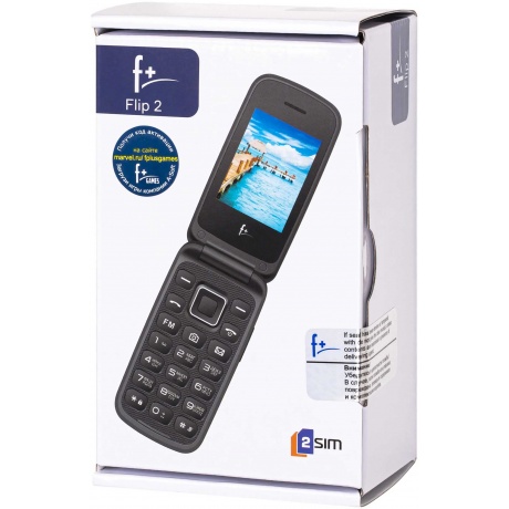 Мобильный телефон F+ Flip2 Red - фото 8