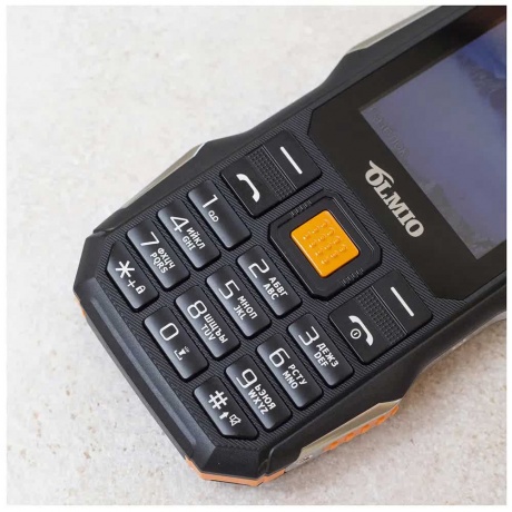 Мобильный телефон Olmio 043989 X04 черный-оранжевый - фото 9