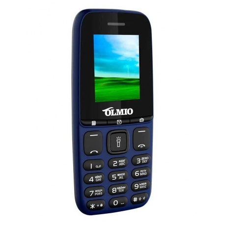 Мобильный телефон Olmio A15 043768 синий - фото 2