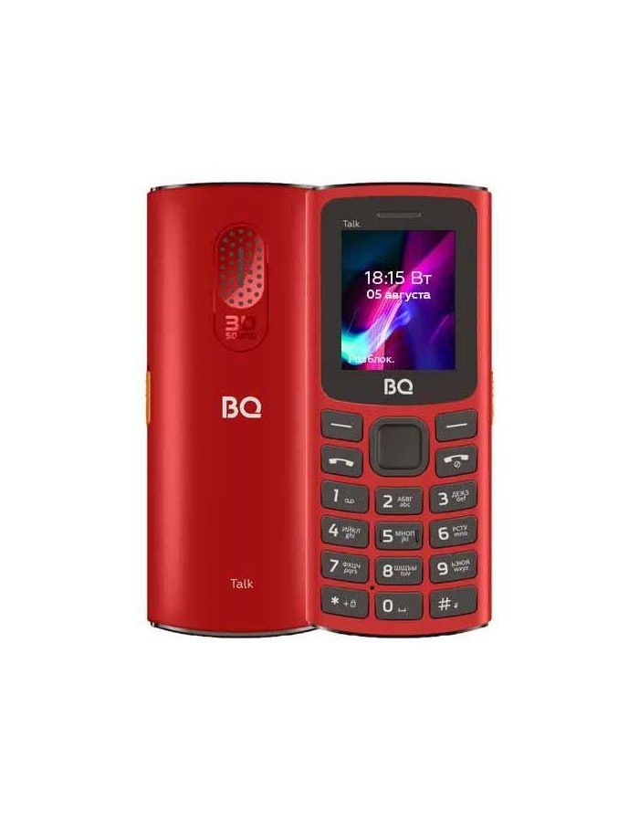 Мобильный телефон BQ 1862 TALK RED (2 SIM) мобильный телефон bq 1862 talk grey 2 sim хорошее состояние