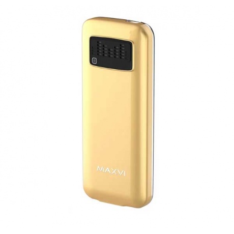 Мобильный телефон MAXVI P18 GOLD (3 SIM) - фото 9