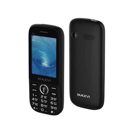 Мобильный телефон MAXVI K20 BLACK (2 SIM) - фото 1