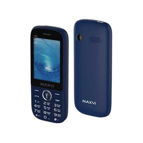 Мобильный телефон MAXVI K20 BLUE (2 SIM) - фото 1