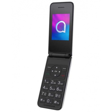 Мобильный телефон Alcatel 3082X серебристый металлик - фото 3