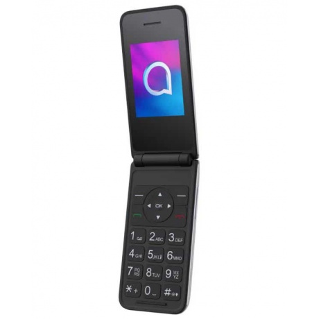Мобильный телефон Alcatel 3082X серебристый металлик - фото 4