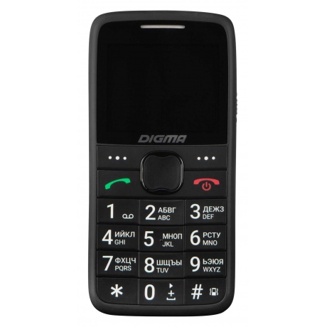 Мобильный телефон Digma S220 Linx 32Mb черный - фото 3