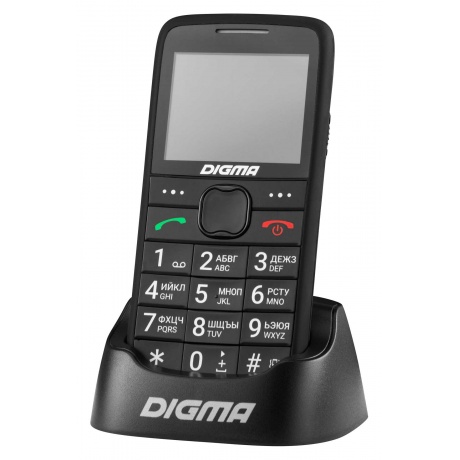 Мобильный телефон Digma S220 Linx 32Mb черный - фото 8