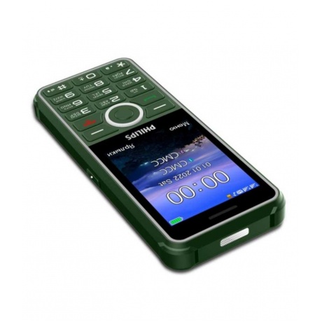 Мобильный телефон Philips E2301 Xenium зеленый - фото 4