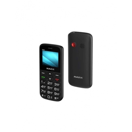 Мобильный телефон MAXVI B100 BLACK (2 SIM) - фото 1