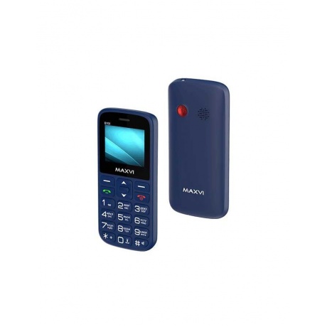 Мобильный телефон MAXVI B100 BLUE (2 SIM) - фото 1