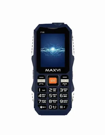 Мобильный телефон MAXVI P100 BLUE (2 SIM)