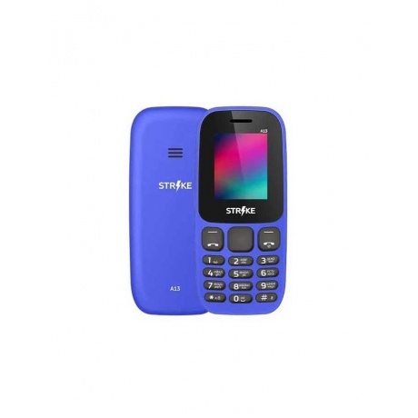 Мобильный телефон STRIKE A13 DARK BLUE (2 SIM) - фото 1