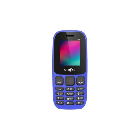 Мобильный телефон STRIKE A13 DARK BLUE (2 SIM) - фото 2