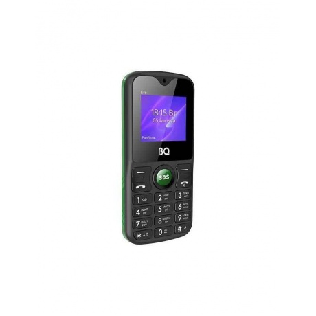 Мобильный телефон BQ 1853 LIFE BLACK GREEN (2 SIM) - фото 3