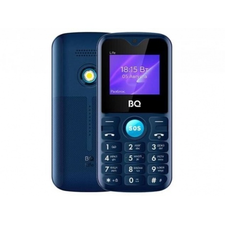 Мобильный телефон BQ 1853 LIFE BLUE (2 SIM) - фото 4