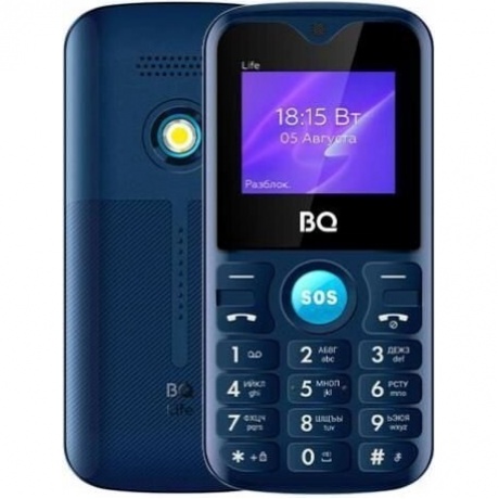 Мобильный телефон BQ 1853 Life Blue - фото 4