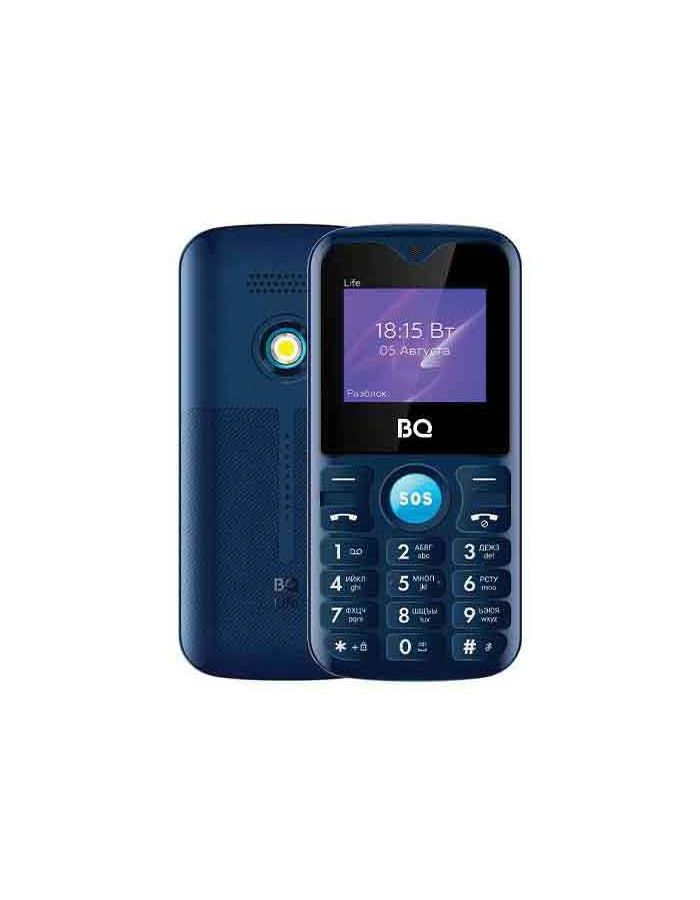 Мобильный телефон BQ 1853 LIFE BLUE (2 SIM) мобильный телефон strike a13 dark blue 2 sim