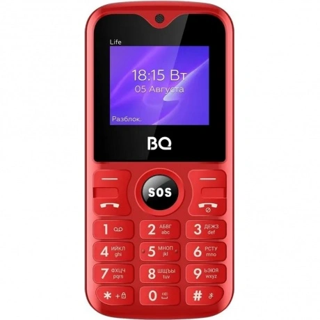 Мобильный телефон BQ 1853 Life Red/Black