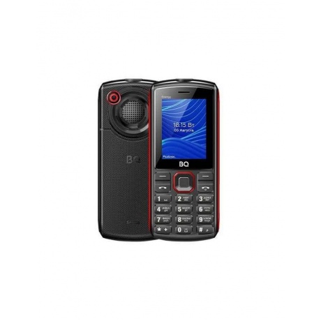 Мобильный телефон BQ 2452 ENERGY BLACK RED (2 SIM) - фото 1