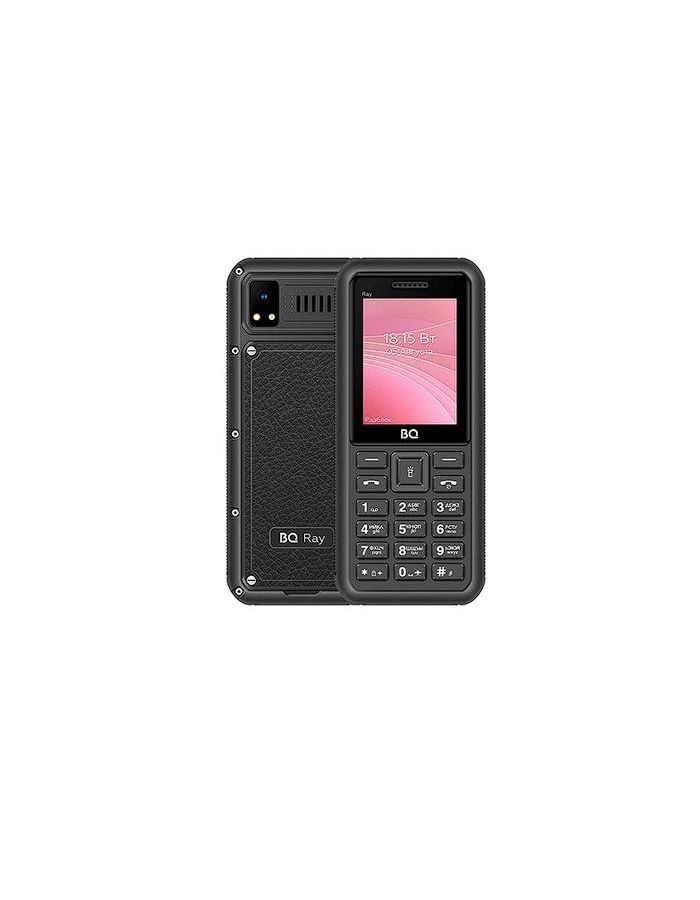Мобильный телефон BQ 2454 RAY BLACK (2 SIM) чехол mypads абстракция графити для bq bq 6040l magic задняя панель накладка бампер