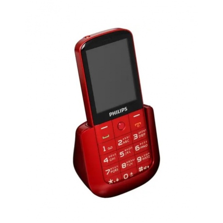 Мобильный телефон Philips Xenium E227 Red - фото 10