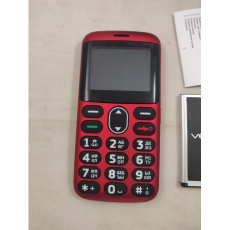 Мобильный телефон Vertex C311 Red отличное состояние - фото 2