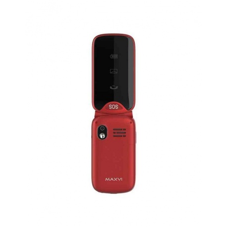 Мобильный телефон Maxvi E6 Red - фото 5