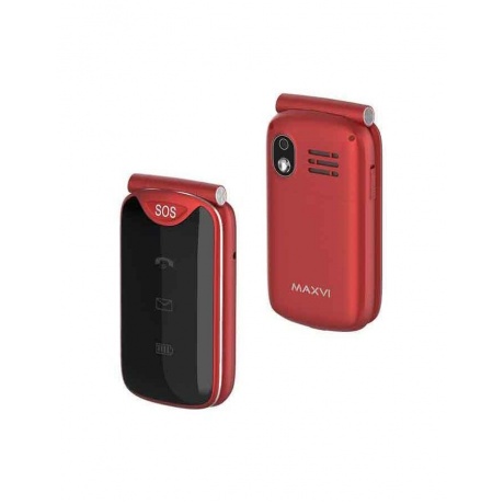 Мобильный телефон Maxvi E6 Red - фото 9