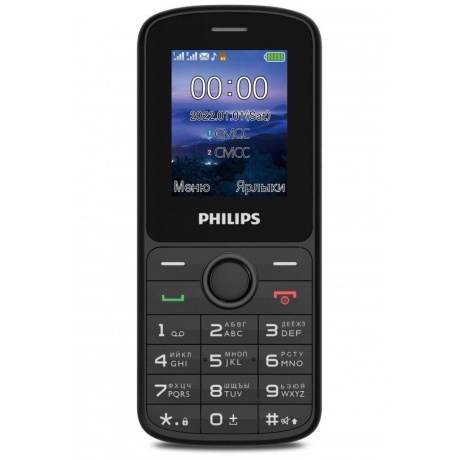 Мобильный телефон Philips E2101 Xenium Black - фото 2