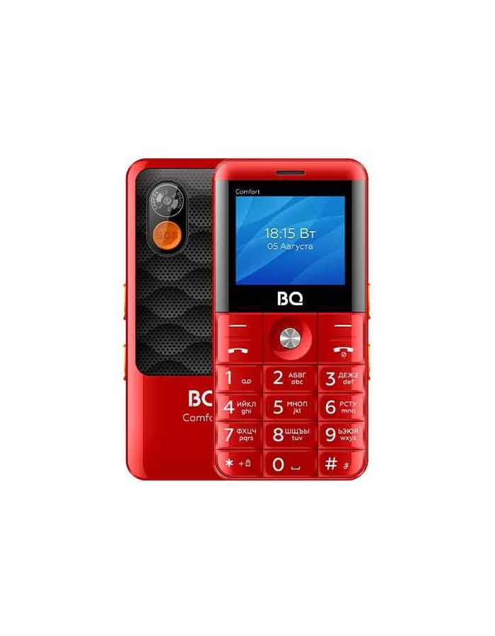 Мобильный телефон BQ 2006 Comfort Red-Black мобильный телефон bq 2006 comfort blue black