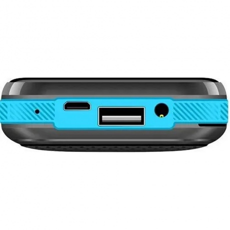 Мобильный телефон BQ 2842 Disco Boom Black blue - фото 4