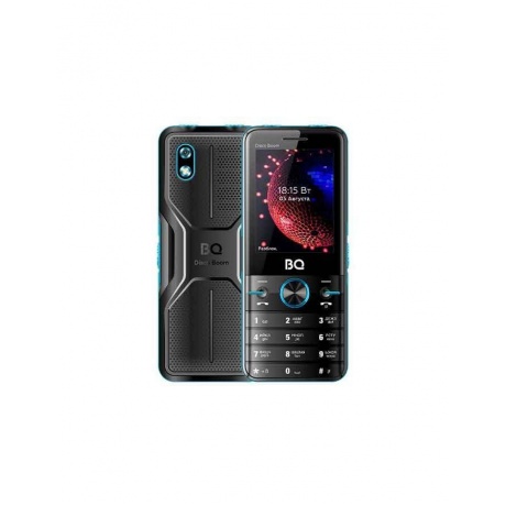 Мобильный телефон BQ 2842 Disco Boom Black blue - фото 1