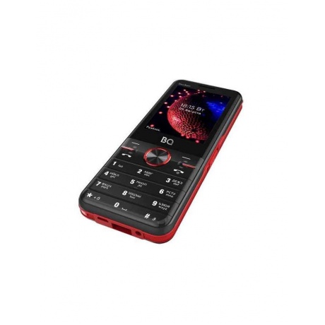 Мобильный телефон BQ 2842 Disco Boom Black Red - фото 3