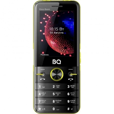 Мобильный телефон BQ 2842 Disco Boom Black Yellow